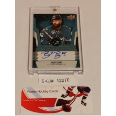 Brent Burns Autograph 2016-17 Tim Hortons Upper Deck NHL Signatures S-BB SK12270